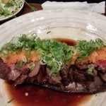 俺の割烹 博多 中洲 - 鹿児島県産黒毛和牛の炭火焼き