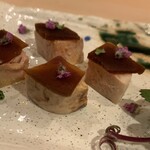 すし おおの - あん肝　低温調理