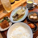 みこと屋 - 日替わりの鯵の南蛮漬け定食