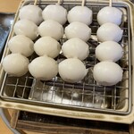 甘味喫茶 おかげ庵 - まずは焼いて