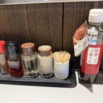 煎り酒と麺 しもきはら - 調味料