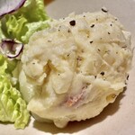煎り酒と麺 しもきはら - ポテトサラダ