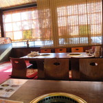 平和園 - 2015年1月　掘りごたつの席