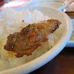 平和園 - ご飯にのせて食べるのが好き！