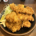 要 - 料理写真:◾️チキンカツ定食倍盛り定食(豚汁付)¥1.100❗️