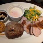 Bistro O - ◆ハンバーグ150ｇキングセット 1580円