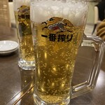彩食中華 中の家 - 生ビール638円