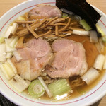 中華そば 葉山 - チャーシュー麺プラスネギトッピング