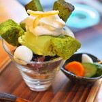 吉祥寺 日和り - 抹茶パフェ（702円）