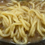 きのした屋。チュウカヤ - 麺アップ