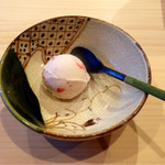 鮓 村瀬 - いちごのアイス