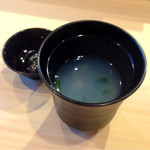 鮓 村瀬 - しじみ汁