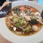 きしめん 住よし - 鶏と菜の花のけんちんきしめん