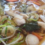 きしめん 住よし - 麺の感じ