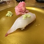 Irifune Ito Ito Ekimae Ten - 石鯛のお寿司、脂乗ってた