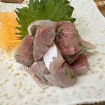 Irifune Ito Ito Ekimae Ten - 青唐椒拌竹荚鱼，作为下酒菜再合适不过了