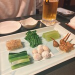 うまいもの 楽味 - 野菜の料理　お任せ
