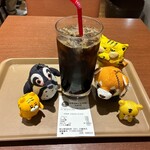 プロムナードカフェ - ドリンク写真:アイスコーヒー　380円(税込)   ※氷が多いので、+70円で、Lサイズでも良かったかも
