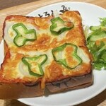 れとろと - 軽食にピザトーストなどもあります。