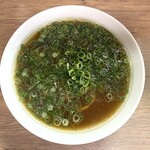 冨士屋 - 中華そば（チャーシュー抜き・ねぎ多め）