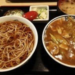 味奈登庵 - カレー丼セット