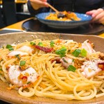 五右衛門 - 料理写真:タコのペペロンチーノ