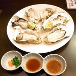 KAKIYA シェル＆シュリンプ - 本日の生牡蠣おまかせ６P￥１８００⇒１５００☆♪