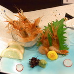 KAKIYA シェル＆シュリンプ - ぼたん海老造り￥７８０☆♪