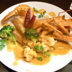 KAKIYA シェル＆シュリンプ - ロブスターグリル～特製アメリケーヌソース￥１５８０☆♪