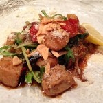 和鶏屋 - H.27.1.17.夜 ささみとトマトのイタリアンソテー 480円