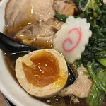らーめん みずさわ - 味玉は半熟！