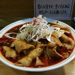 辛つけ麺専門　カラツケ グレ - 1/25　もえそば～♪（大辛×2）