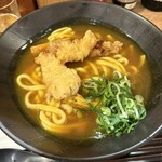 味味香 - 鶏天カレーうどん