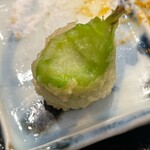 天冨良 かんの - この蕾菜、まるでアスパラみたいでした