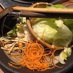 Shabushabu Onyasai - 基本のセット　野菜盛り