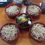 Ishimuro Soba - 大盛りで一皿追加