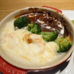 むさしの森 Diner - ブロッコリーの仕切りが斬新♡