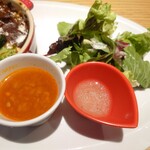 むさしの森 Diner - 小さなミネストローネスープとサラダ付き
