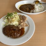 ジョイフル - 料理写真:日替りランチ ライスをカレーライスに変更