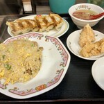 餃子の王将 - 料理写真:炒飯セット