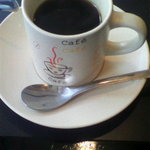 Mampuku Tei - ビビンバ定食（８１９円）コーヒー（ウーロン茶も選択できます）