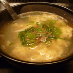 焼肉 勝 - ☆〆は玉子スープ（●＾o＾●）☆