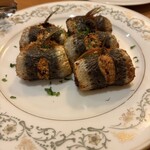 Trattoria NOTO - 鰯とオレンジの香草パン粉焼き ベッカフィーコ