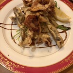 Trattoria NOTO - ヤリイカとメヒカリのフリット