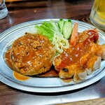 ミカサ - ハンバーグとポークチャップ