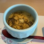 空 - もずくの入った茶碗蒸し