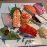 空 - お鮨のランチコース 光風 2500円