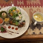 レコンパンス　 - キッシュプレートランチ