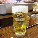 まる八とり友 - 生ビール