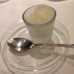 リストランテ サクラ - 2014/12/25  お口なおしのグラニテ！